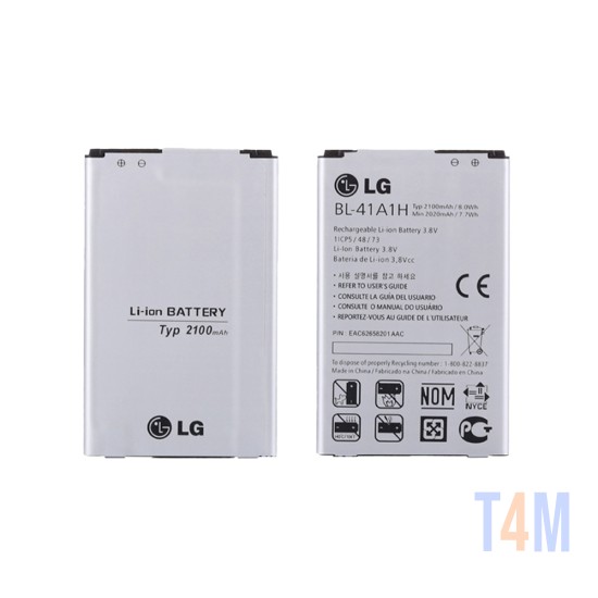 BATERIA LG F60/D390N BL-41A1H 2100MAH